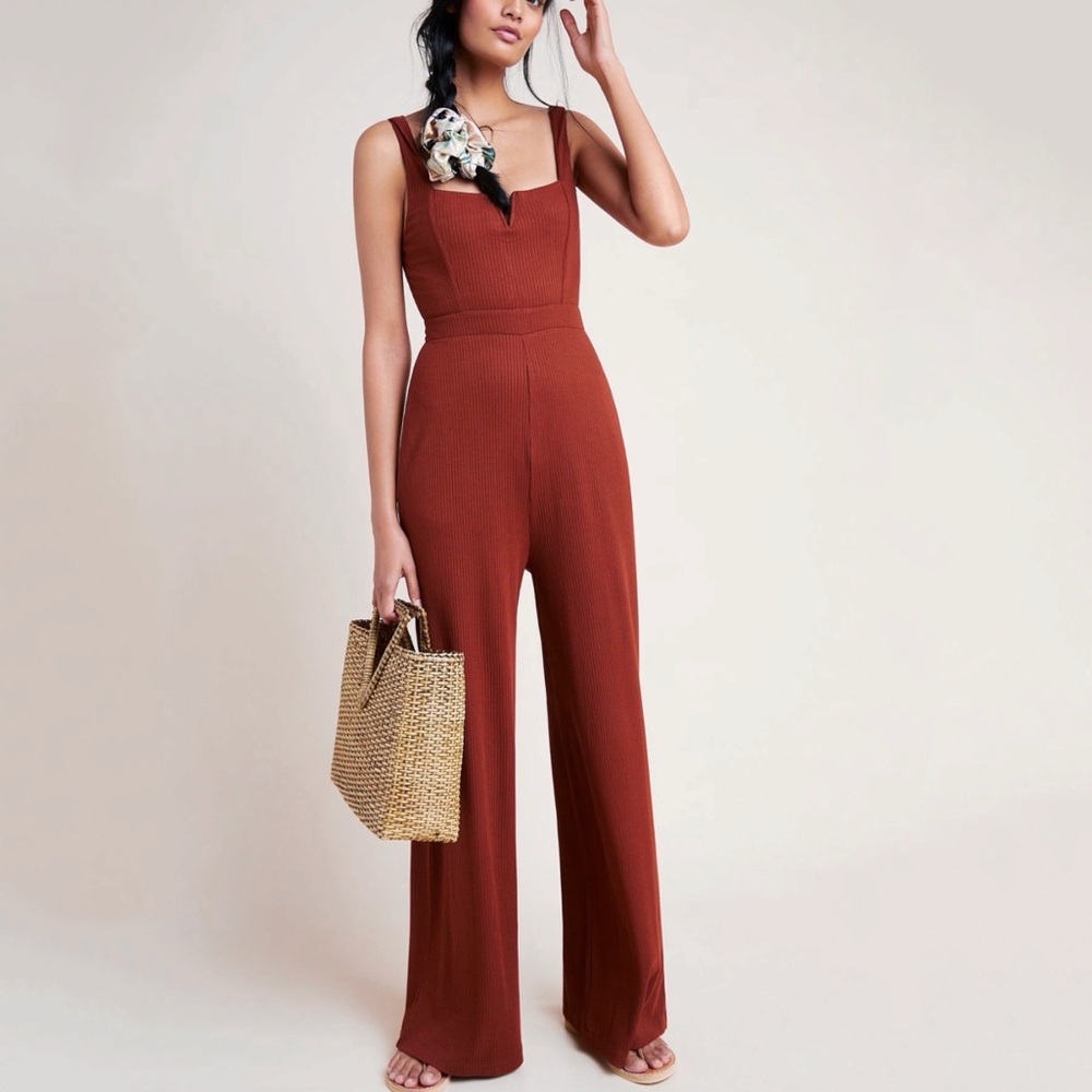 L Space Selena Ribbed Jumpsuit